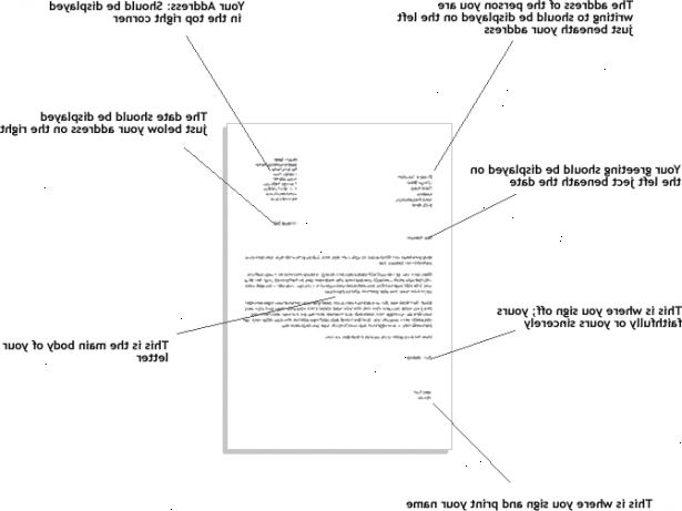 Hoe maak je een formele brief schrijven. Schrijf uw adres en telefoonnummer op de linkerkant van de pagina.