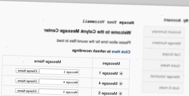 Hoe je de perfecte voicemailbericht achterlaten. Vertel de mensen te bellen met uw naam en / of bedrijf.