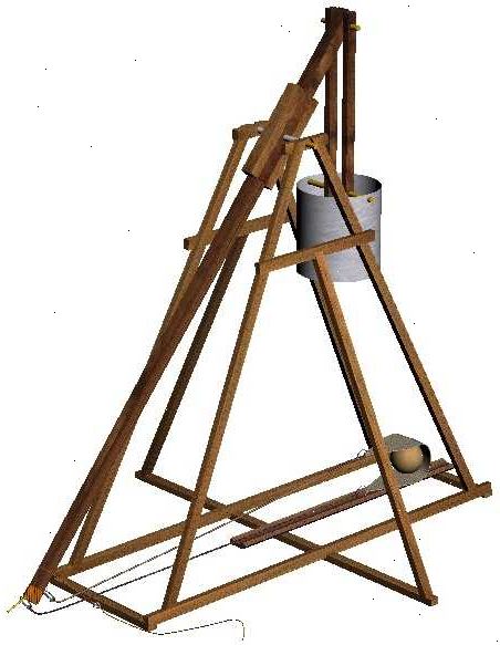 Hoe maak je een trebuchet (1 meter schaal) bouwen. Net als elk project, je eerst onderzoek doen.